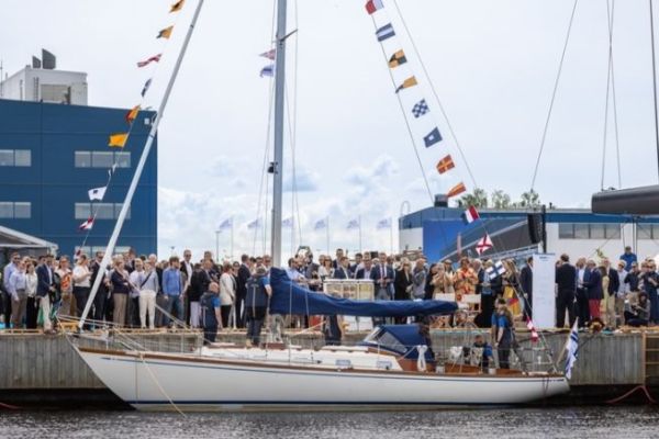 Tarantella, a historic Nautor Swan sailboat: the Swan 36 No. 1
