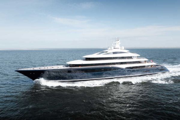 Project 1014: The 101-meter Feadship superyacht completes its sea trials