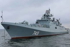 The frigate Admiral Grigorovich fired several warning shots at the retired couple