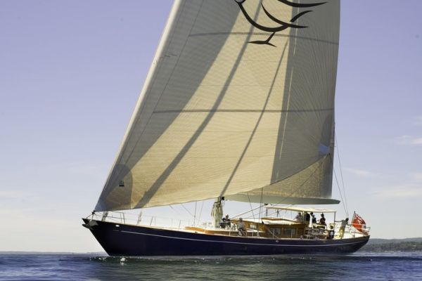 Ouzel, the 29-meter sailboat, completes its first sea trials