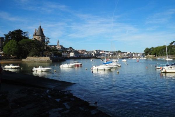 Pornic harbour