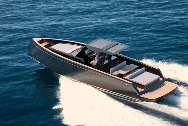 The Pardo 43, from the Pardo Yachts shipyard