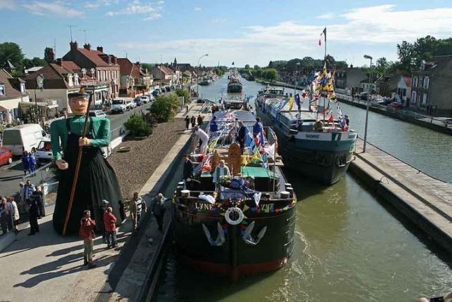 The city of inland navigation is the place of many nautical events each year