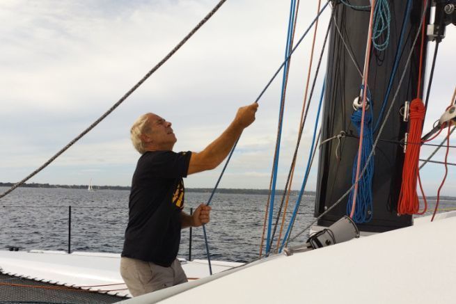 Roland Jourdain will tackle the Route du Rhum in a different way