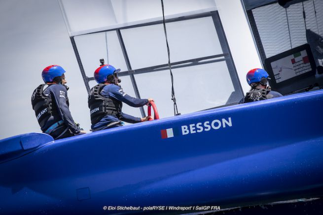 The French SailGP team
