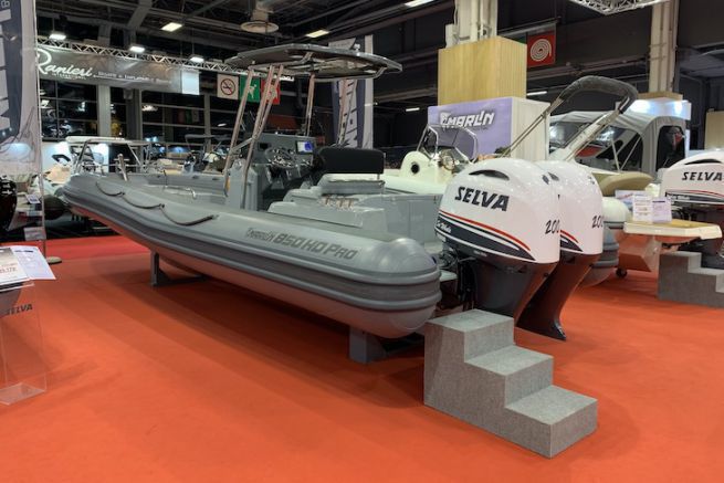 The Marlin 850 HD Pro at the Nautic de Paris 2020