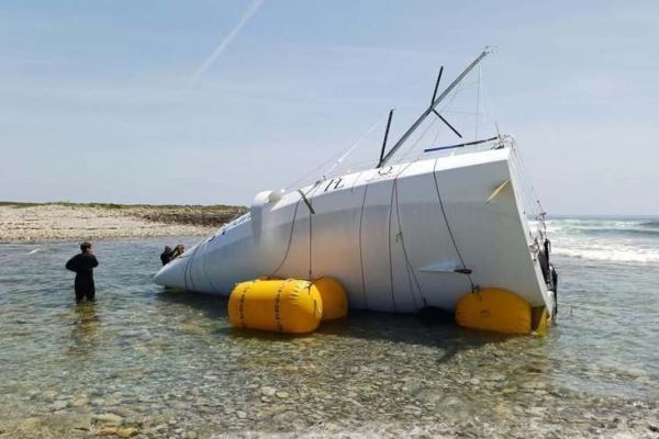 In the end, there was little damage to the Figaro