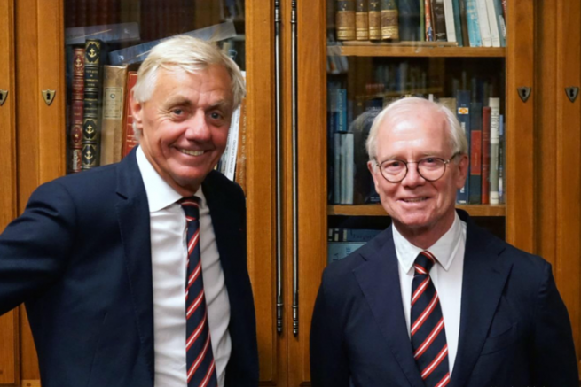 Philippe Héral and Géry Trentesaux, YCF President and Vice-President