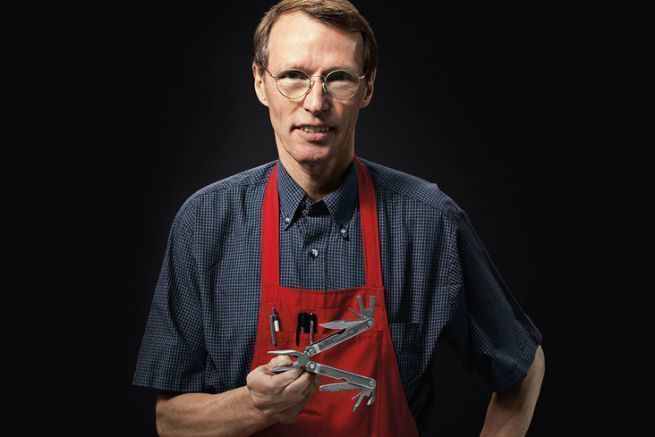Tim Leatherman, the father of the multi-function pliers